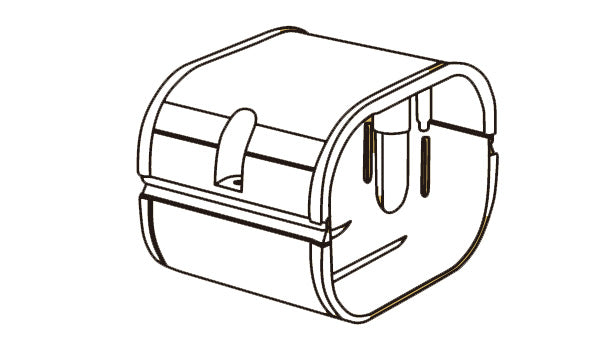 Mini split Heat Pump Line set Cover Kit - Pipe Covers